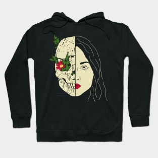 skull girl Hoodie